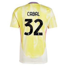 Juventus Juan Cabal #32 Borte skjorte 2024-25 Kortermet